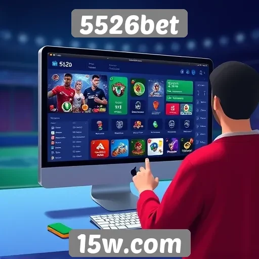 Avaliação da interface do usuário em 5526bet